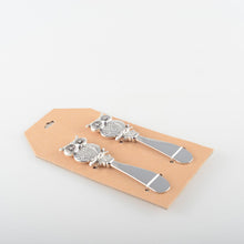 Charger l'image dans la galerie, Tartineur chouette argent - lot de 2
