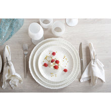 Charger l'image dans la galerie, Assiette à dessert blanche Flora 21.3x21.3x2cm

