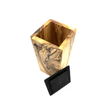 Charger l'image dans la galerie, Cubes d'animaux en bois d'olive Cubus - Gymnastique en bois durable pour animaux de compagnie jusqu'à 15 kg avec une option de gravure
