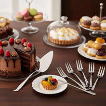 Charger l'image dans la galerie, Set de 7 pièces à pâtisserie argentées
