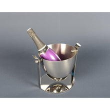 Charger l'image dans la galerie, Seau à champagne argent 26.5x20x21cm
