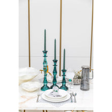 Charger l'image dans la galerie, Chandelier turquoise grand modèle h41cm
