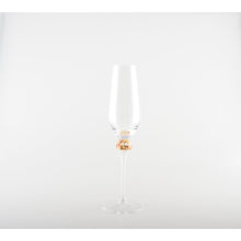 Charger l'image dans la galerie, Flûtes avec pied en diamant 4 couleurs - lot de 4
