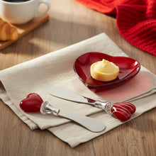 Charger l'image dans la galerie, Tartineurs design coeur rouge - lot de 2
