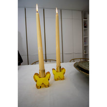 Charger l'image dans la galerie, Bougeoirs papillons ambre - lot de 2
