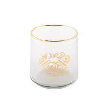 Charger l'image dans la galerie, Verres à eau main de fatma et œil doré - lot de 4
