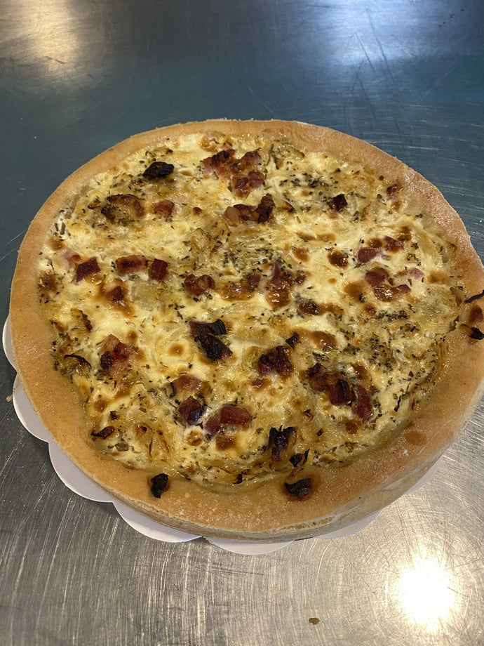 Tartelette salée BIO flamenkuche (part individuelle)